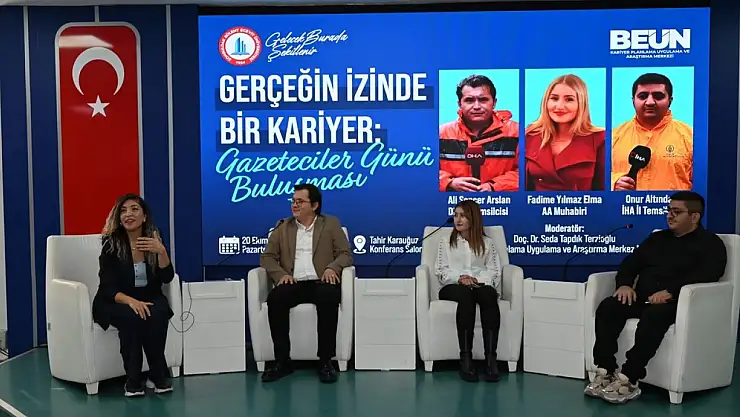 BEUN'da Gazeteciler Günü Buluşması paneli düzenlendi