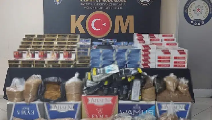 Binlerce sahte bandrollü boş makaron ele geçirildi: 4 gözaltı
