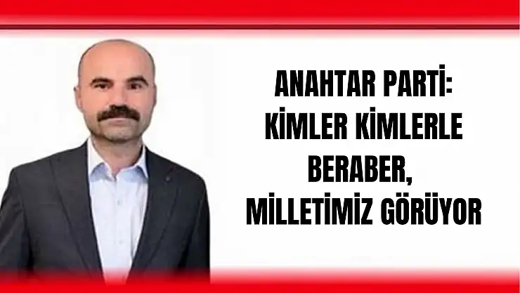 'Biz de görüyor ve bekliyoruz'