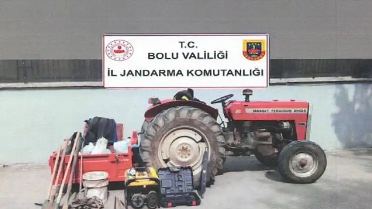 Bolu'da jandarmadan kaçak kazı yapanlara suçüstü: 6 gözaltı