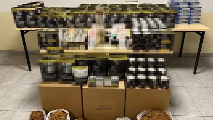 Bolu'da kaçakçılığa geçit yok: Piyasa değeri binlerce lira olan ürünler ele geçirildi
