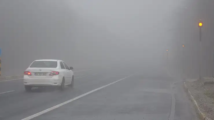 Bolu Dağı'nda sis etkili