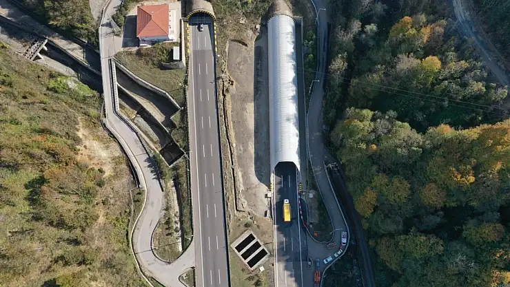 Bolu Dağında tünel tüpü 60 metre uzatılacak