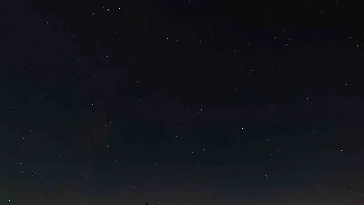Bolu'nun yükseklerinde meteor yağmuru