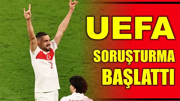 Bozkurt işareti yaptığı için soruşturma başlatıldı