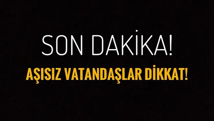 BU KARARLARA DİKKAT!