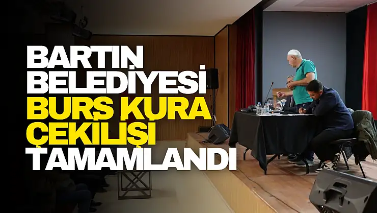 Burs Kura Çekilişi Tamamlandı