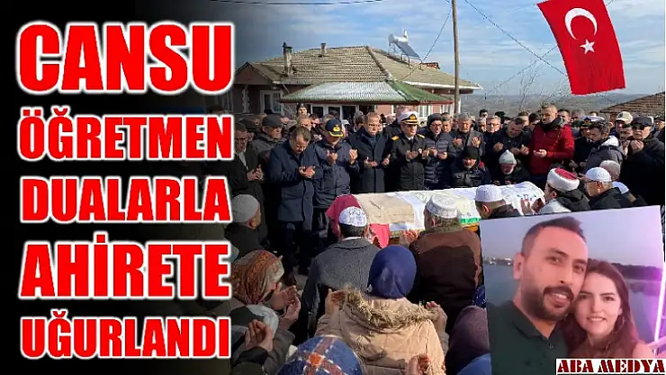 Cansu öğretmene son veda