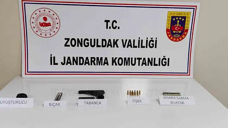 Çaycuma'da 20 litre etil alkol ele geçirildi