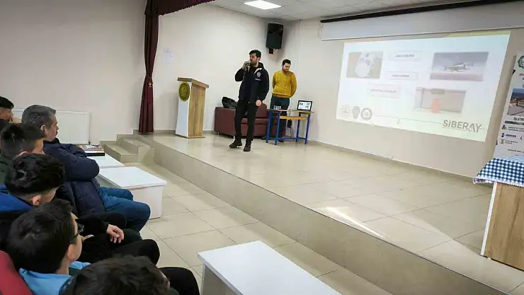 Çaycuma'da lise öğrencilerine 'Siber Güvenlik' farkındalık semineri