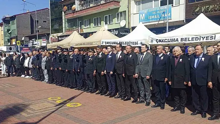 Çaycuma'da Polis Haftası törenlerle kutlandı