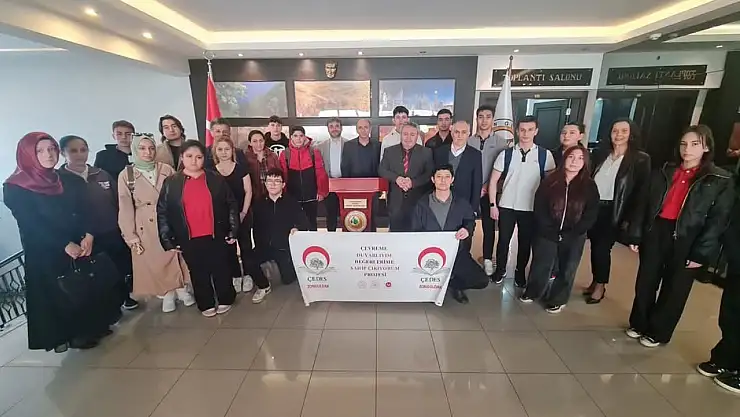 ÇEDES öğrenci gruplarından Orman Bölge Müdürlüğü'ne ziyaret