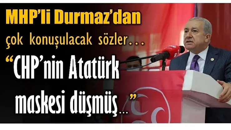 CHP'NİN ATATÜRK MASKESİ DÜŞMÜŞTÜR DEDİ VE...