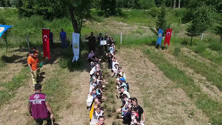 Çocuklara doğa sevgisi aşılayan etkinlik