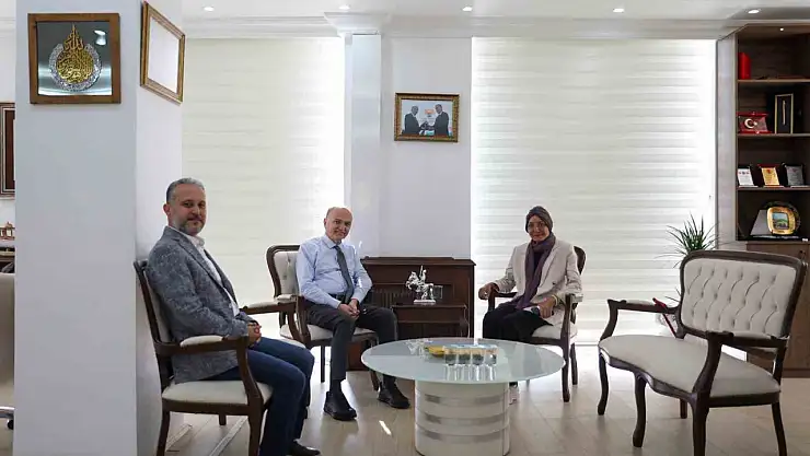 Cumhurbaşkanı Başdanışmanı Oruç'tan, Başkan Özlü'ye ziyaret