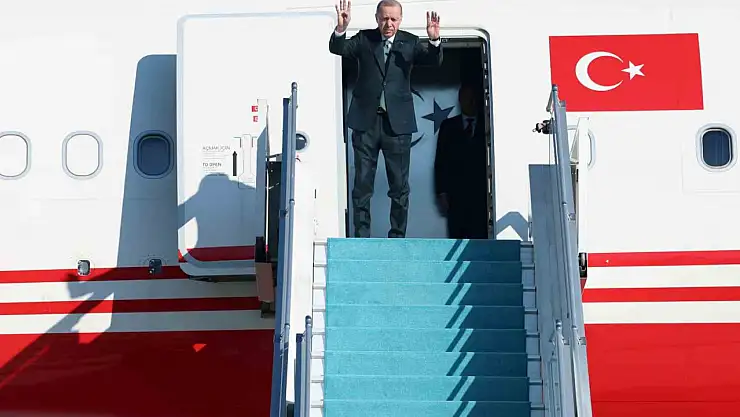 Cumhurbaşkanı Erdoğan Azerbaycan'a gitti