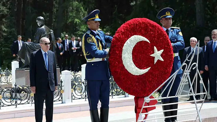 Cumhurbaşkanı Erdoğan, Bakü'de