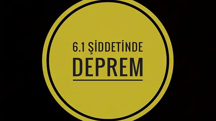 Depremler peş peşe geldi