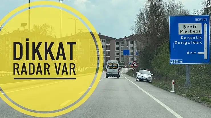 Dikkat radar var