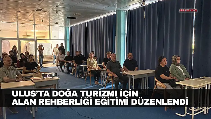 Doğa Turizmi İçin Alan Rehberliği Eğitimi Düzenlendi