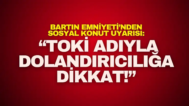 Dolandırıcılığa Dikkat!