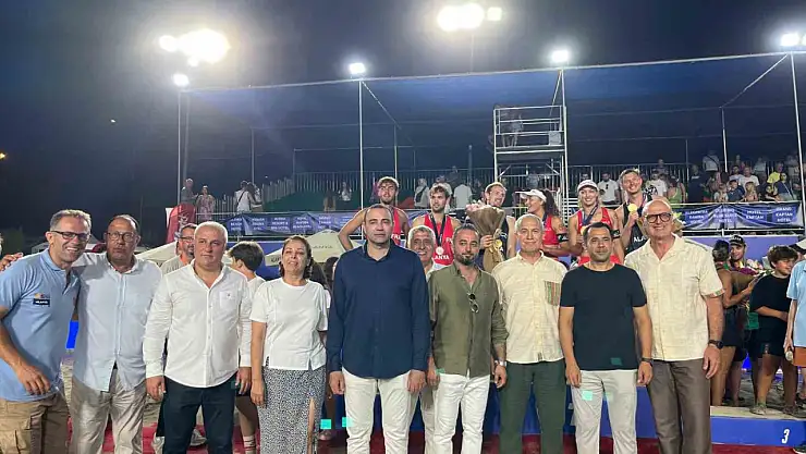 Dünya Plaj Voleybolu Pro Tur'un Alanya etabı tamamlandı