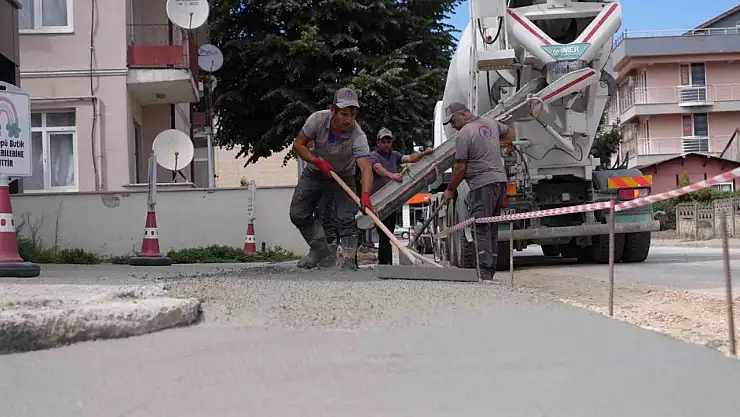 Düzce'de 12 kilometre yeni yol açıldı