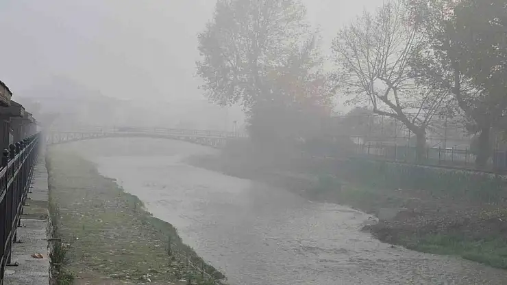 Düzce'de sis etkili oluyor