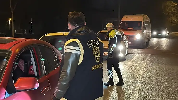 Düzce'de son bir haftada aranan 60 şahıs yakalandı