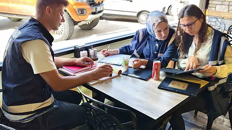 Düzce'de ticaret il müdürlüğü ve zabıta sahada