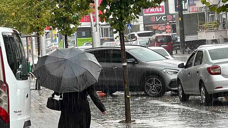 Düzce'de yağmur etkili oldu