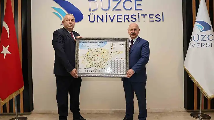 Düzce'nin kültür ve turizm değerleri haritası