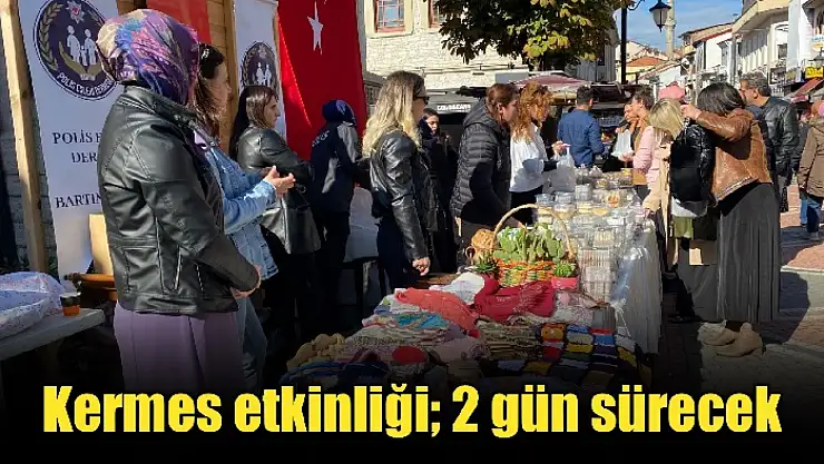 El emeği ürünler satışa sunuldu