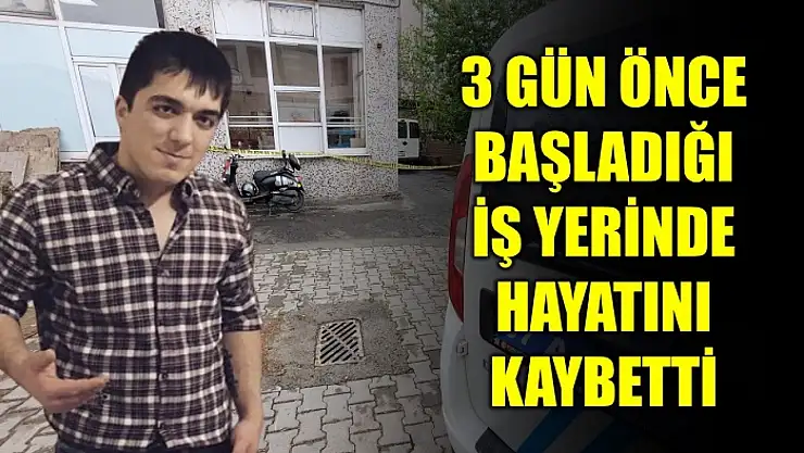 Elektrik akımına kapıldı