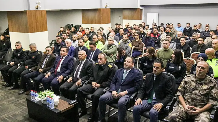 Emniyet personeline sigarayı bırakma semineri verildi