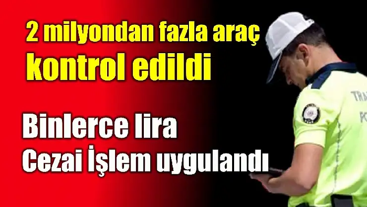 Emniyet ve Jandarmadan trafik denetimi