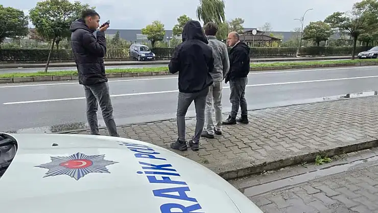 Ereğli'de kaza faciadan dönüldü