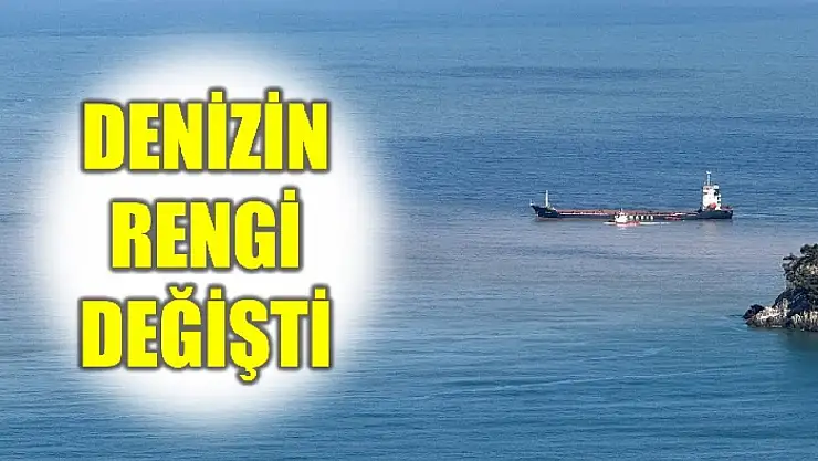 Eriyen kar suları denize döküldü