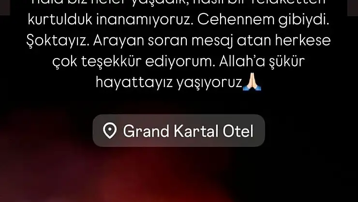 Faciada yaşananları bu sözlerle anlattı:
