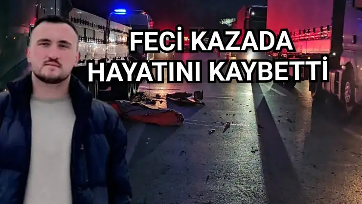 Feci Kaza 1 ölü