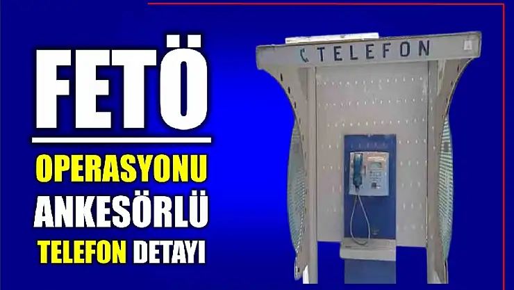 FETÖ operasyonu