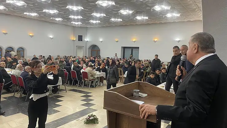 Fırıncıoğlu, esnaf odaları ile iftarda bir araya geldi
