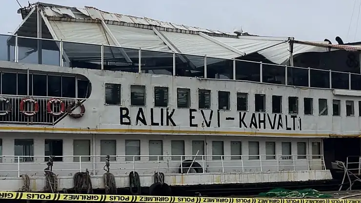 Fırtına nedeniyle çatısı zarar gördü