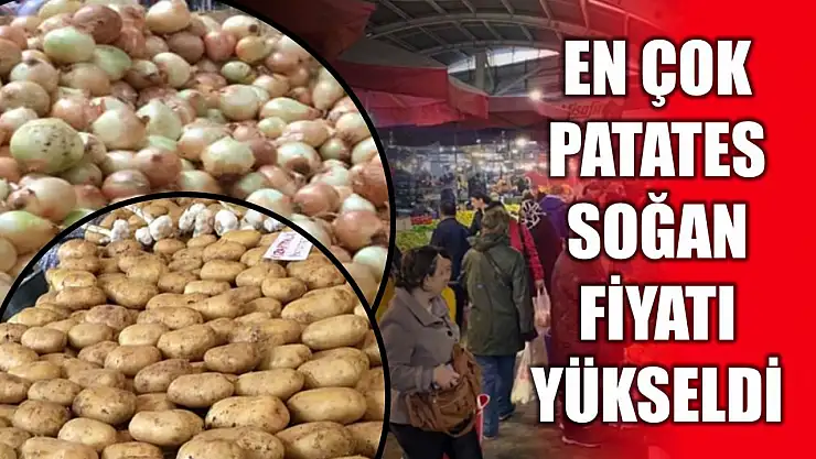 Fiyatı en fazla artan ürün kuru soğan