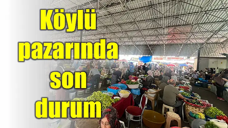 Galla Pazarı'nda yaz bereketi