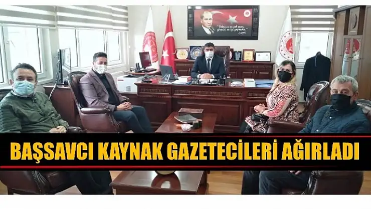 Gazetecilerden Başsavcı'ya ziyaret