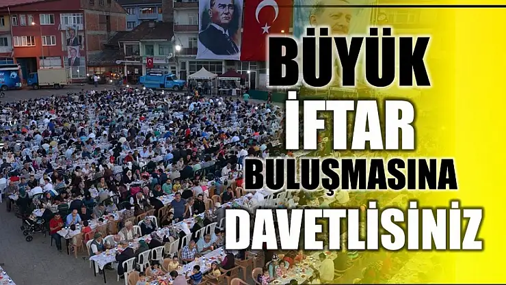 Geleneksel büyük iftar programına davet