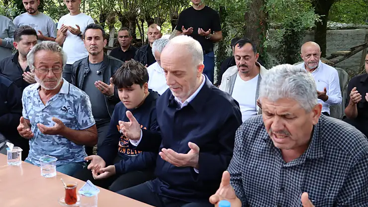 Genel Başkan Atalay'dan taziye ziyareti