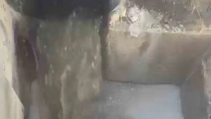 Atık suyunu arıtmadan deşarj ederken yakalandı