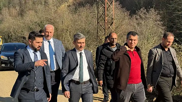 Gölet yolunda incelemeler gerçekleştirildi